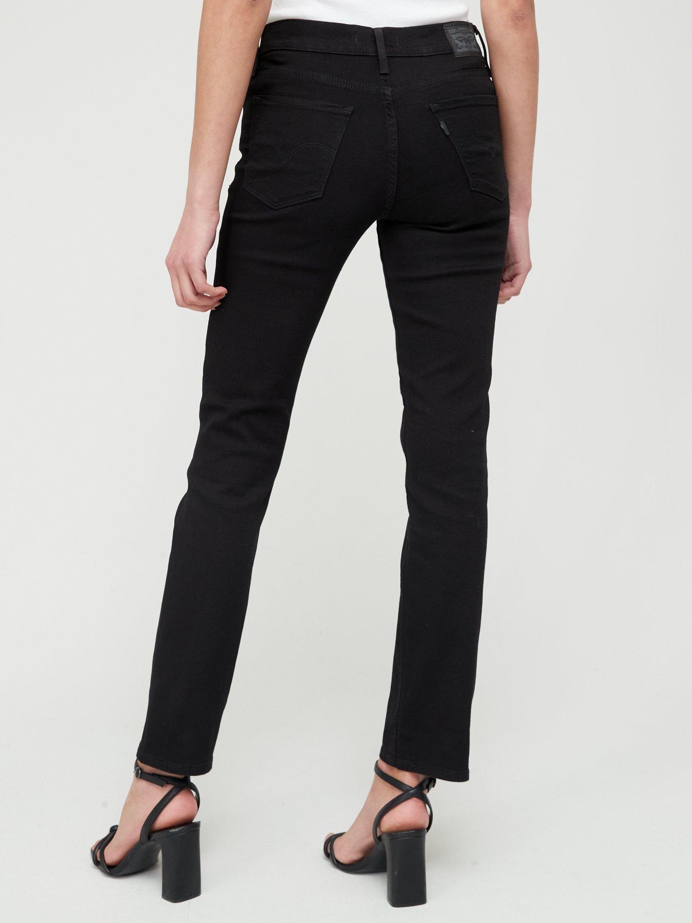 Image 2 of 4 of Levi's 314&trade;&nbsp;Shaping Straight Jeans - Soft Black