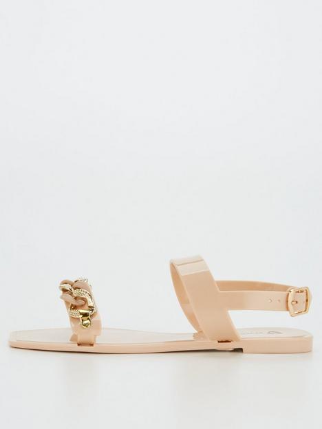 v-by-very-wide-fit-chain-trim-jelly-sandal-nudenbsp