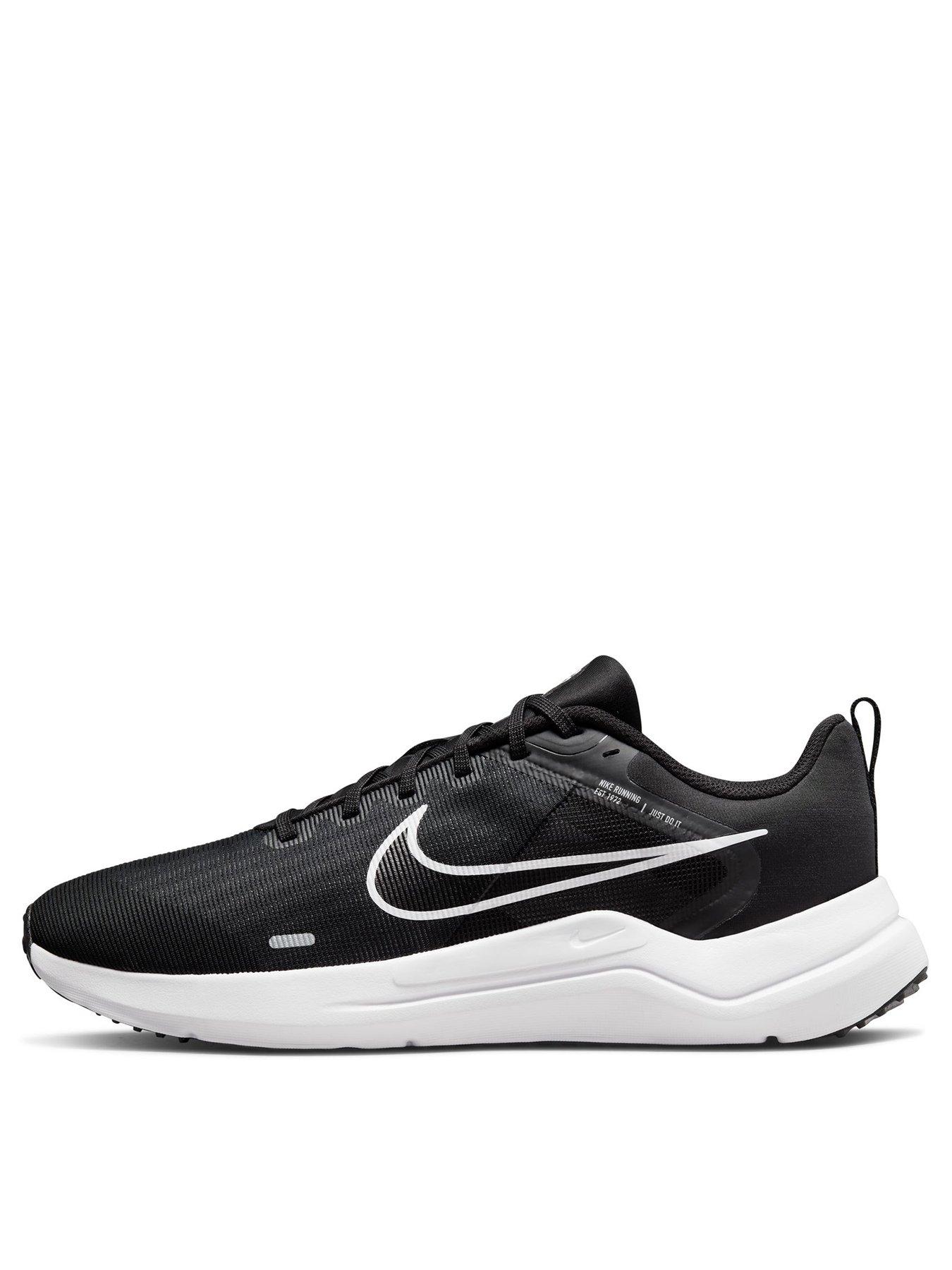 Nike Downshifter 12 - Black/White | very.co.uk