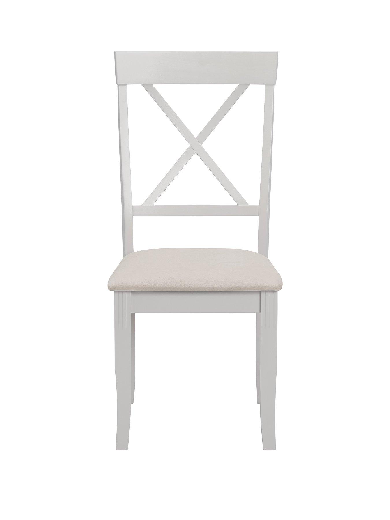 Image 3 of 3 of Julian Bowen Davenport Set of 2 Dining Chairs - Grey