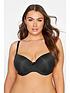  image of yours-2-pack-animal-moulded-t-shirt-bra-black