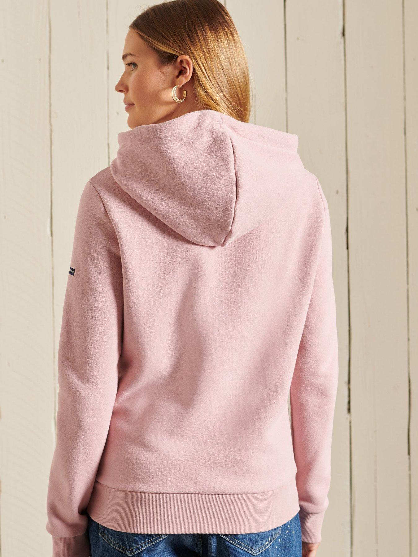Hoodies & Sweatshirts Classic Logo Hoodie - Pink