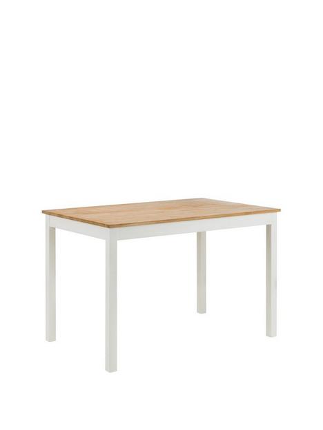julian-bowen-coxmoor-118-cm-solid-oak-dining-table