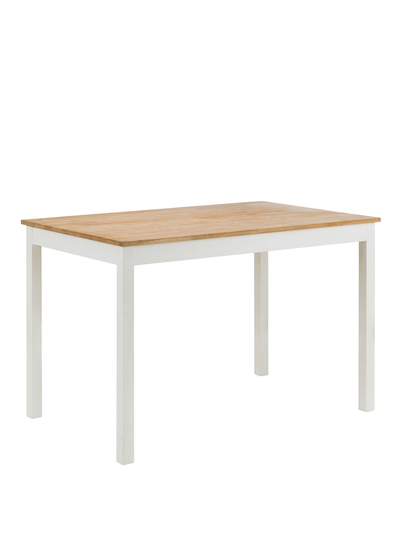 Image 3 of 4 of Julian Bowen Coxmoor 118 cm Solid Oak Dining Table