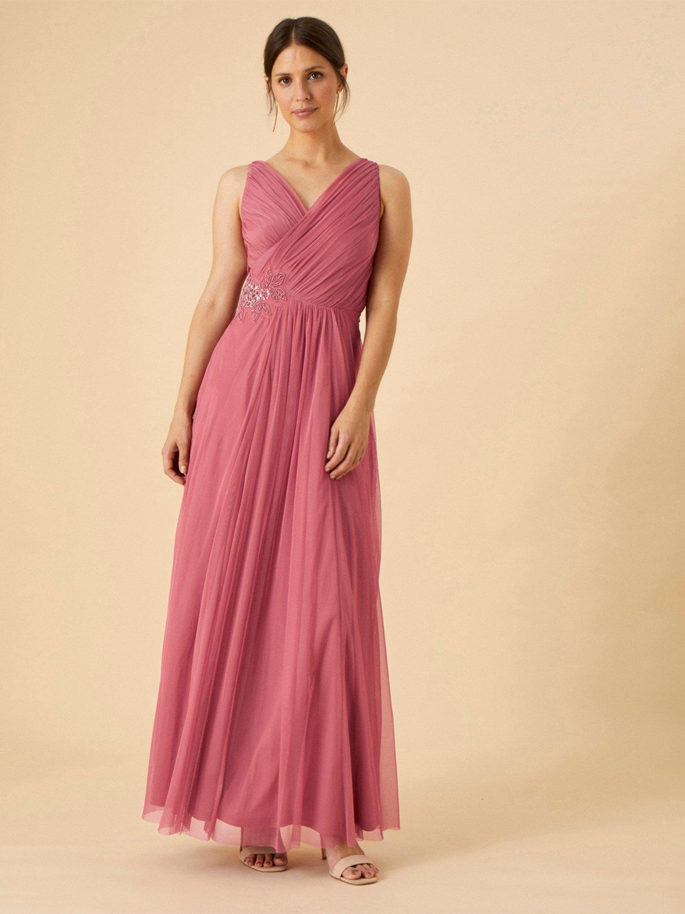 Women Michaela Sustainable Maxi Dress - Pink
