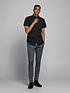  image of jack-jones-marco-checked-skinny-fit-smart-trousers