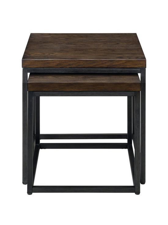 front image of julian-bowen-brookly-nesting-lamp-tables