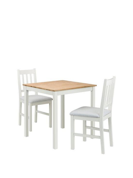 front image of julian-bowen-coxmoor-75-cm-squarenbspdining-table-2-chairs