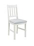  image of julian-bowen-coxmoor-set-of-2-solid-oak-dining-chairs-ivory