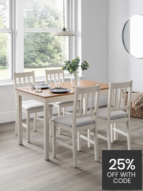julian-bowen-coxmoor-120-cm-dining-table-4-chairs