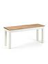  image of julian-bowen-coxmoor-120-cm-dining-table-2-benches