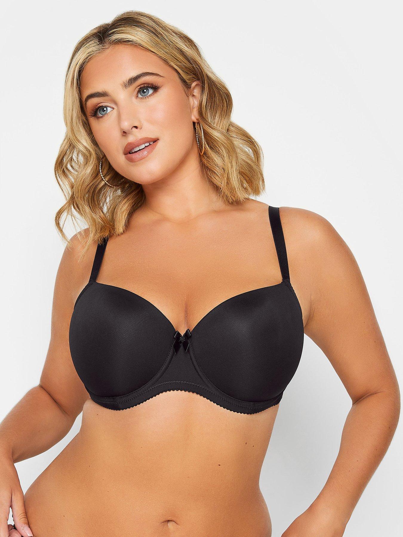 Image 2 of 3 of Yours Tshirt Bra - Black