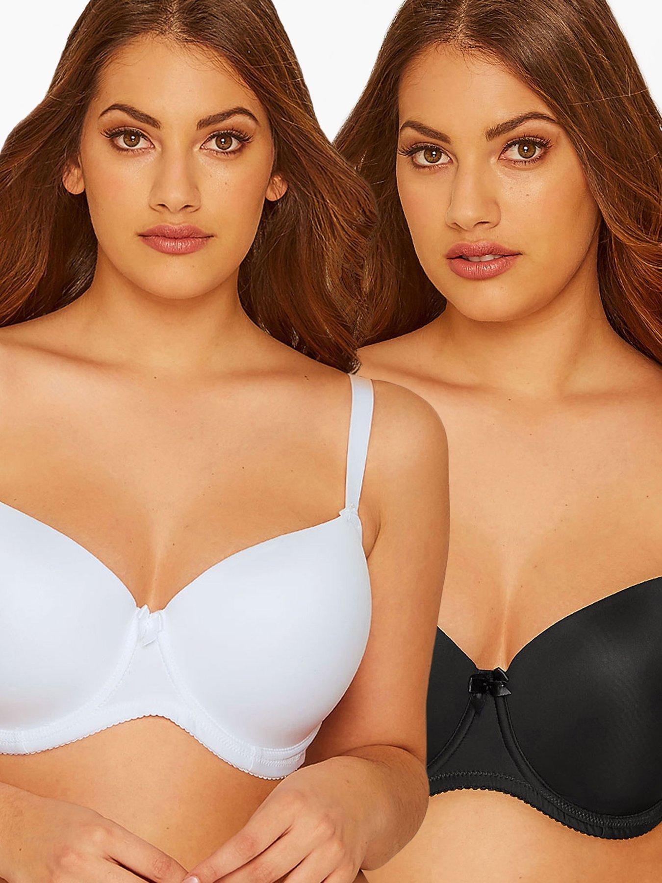 undefined 2 Pack Tshirt Bra - Multi
