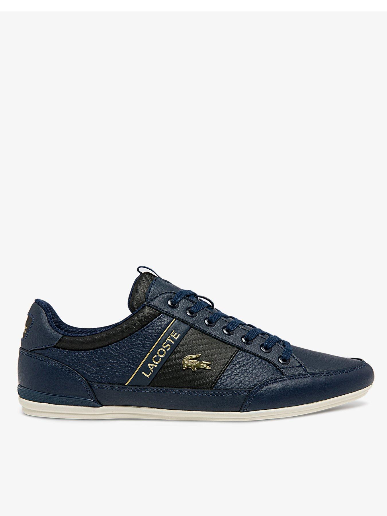 Men s Blue Lacoste Trainers Very