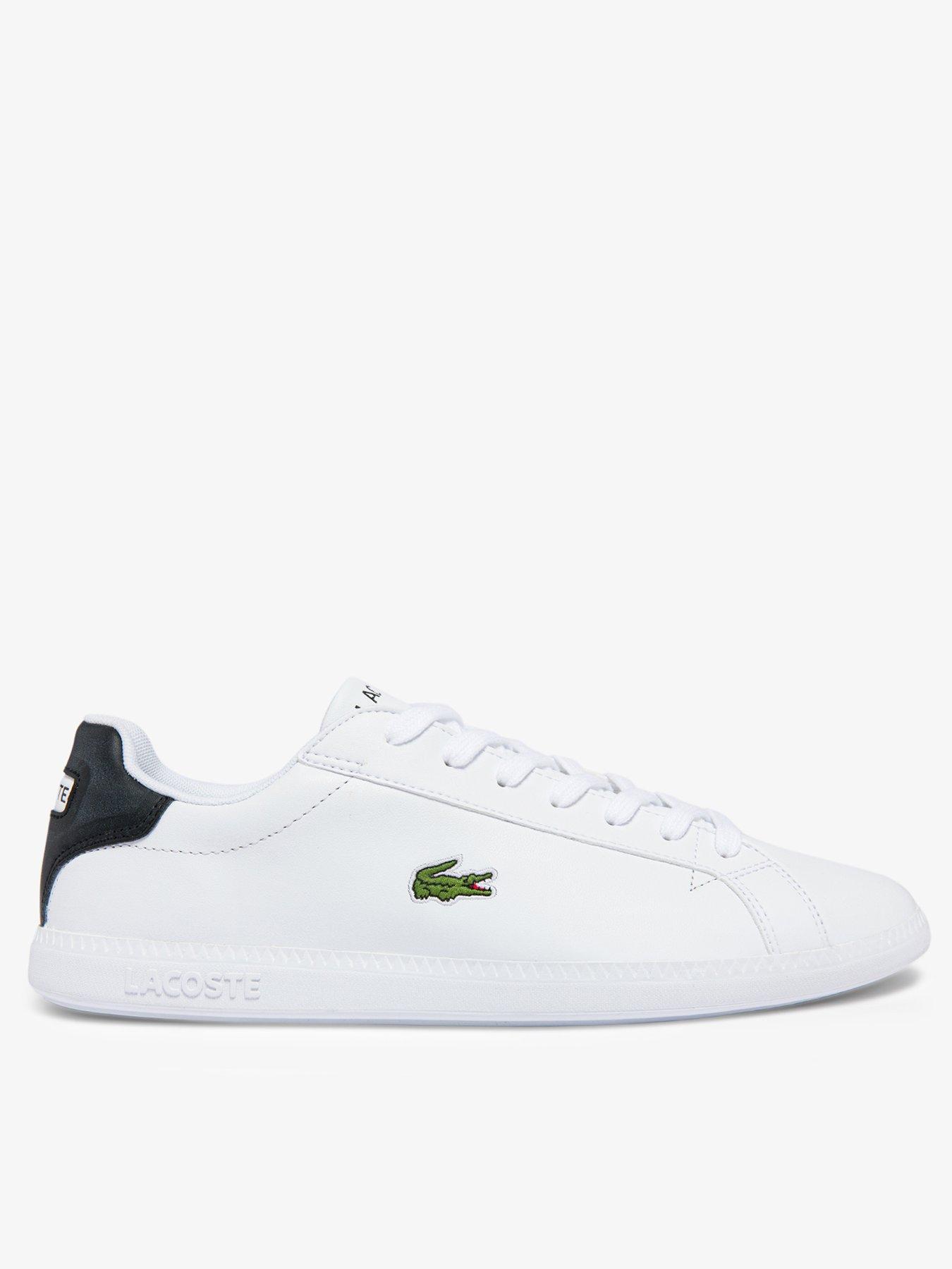 black lacoste trainers size 6