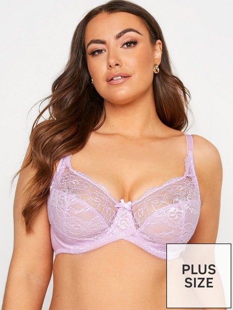 yours-stretch-lace-non-padded-underwired-bra-lilac