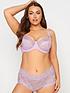  image of yours-stretch-lace-non-padded-underwired-bra-lilac