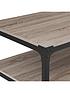  image of lisburn-designs-kilmar-coffee-table-driftwoodblack