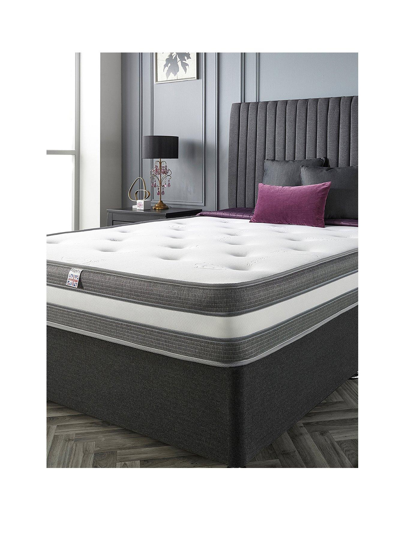 Aspire Cashmere 1000 Pocket Tufted Mattress very.co.uk
