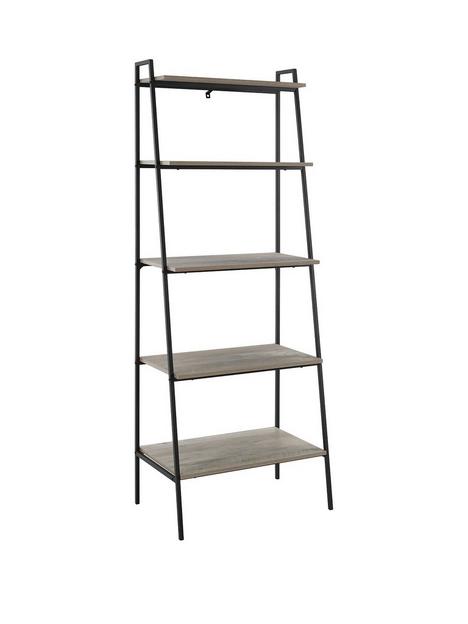 lisburn-designs-rye-ladder-bookcase-grey
