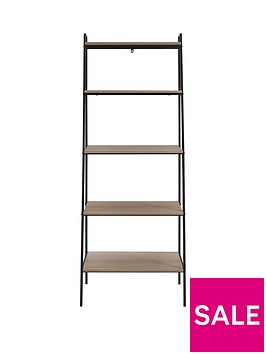 lisburn-designs-rye-ladder-bookcase-mocha