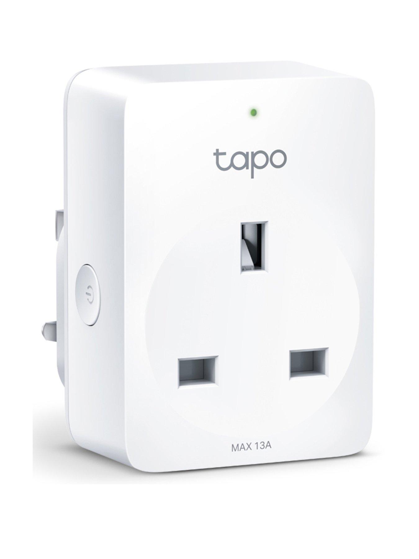 4 x TP Link Tapo P100 Smart Plug WiFi Outlet Voice Control Wireless New