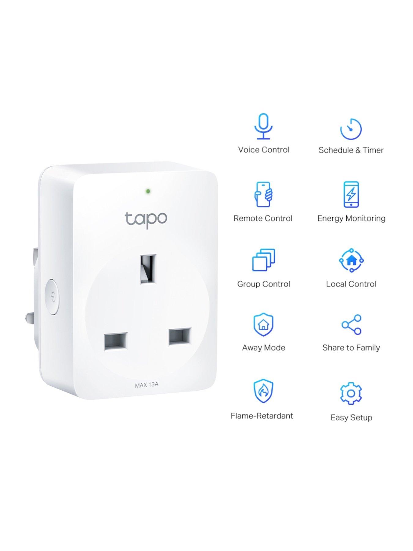 Image 2 of 7 of TP Link Tapo P110 Smart Plugs+ Energy Usage Monitoring + App Remote Control to save bills, Alexa &amp; Google