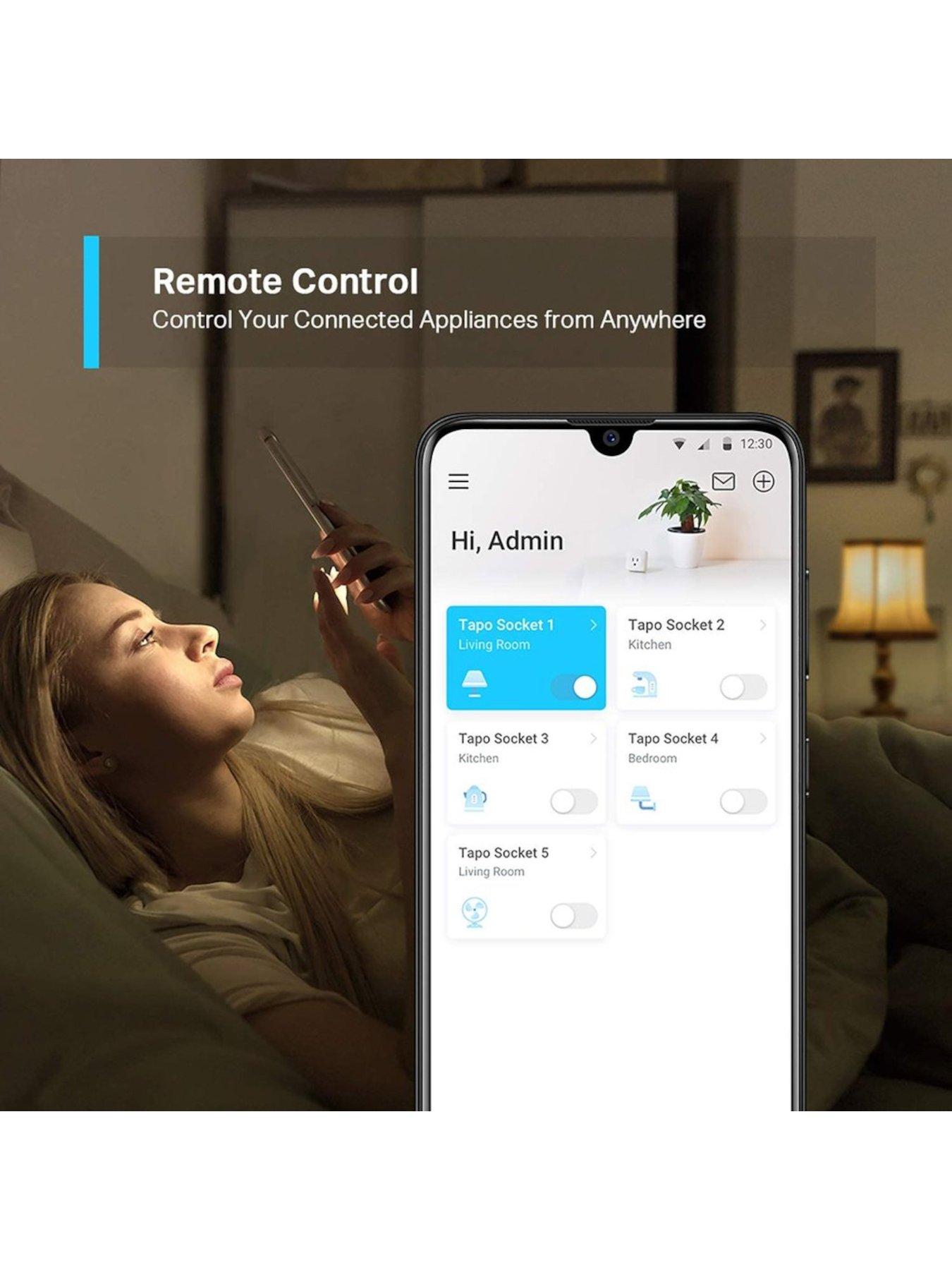 Image 6 of 7 of TP Link Tapo P110 Smart Plugs+ Energy Usage Monitoring + App Remote Control to save bills, Alexa &amp; Google