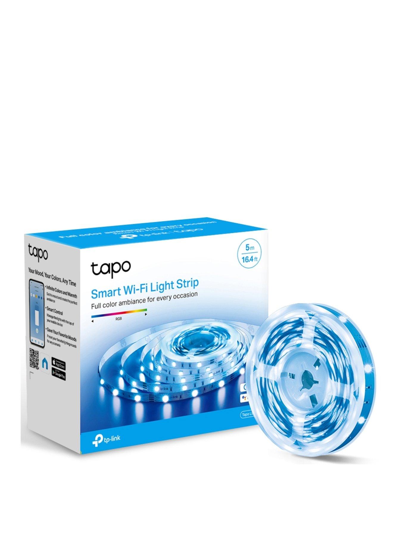 Product photograph of Tp Link Tapo L920-5 Smart Colour Light Strip - 5 Meter Length from very.co.uk