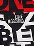  image of love-moschino-all-over-logo-leggings-multi