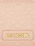  image of love-moschino-quilted-logo-shoulder-bag--nbspbeige