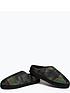  image of hype-boys-camo-slippers-green