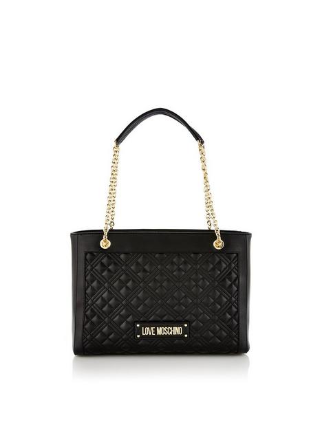 love-moschino-quilted-tote-bag--nbspblack