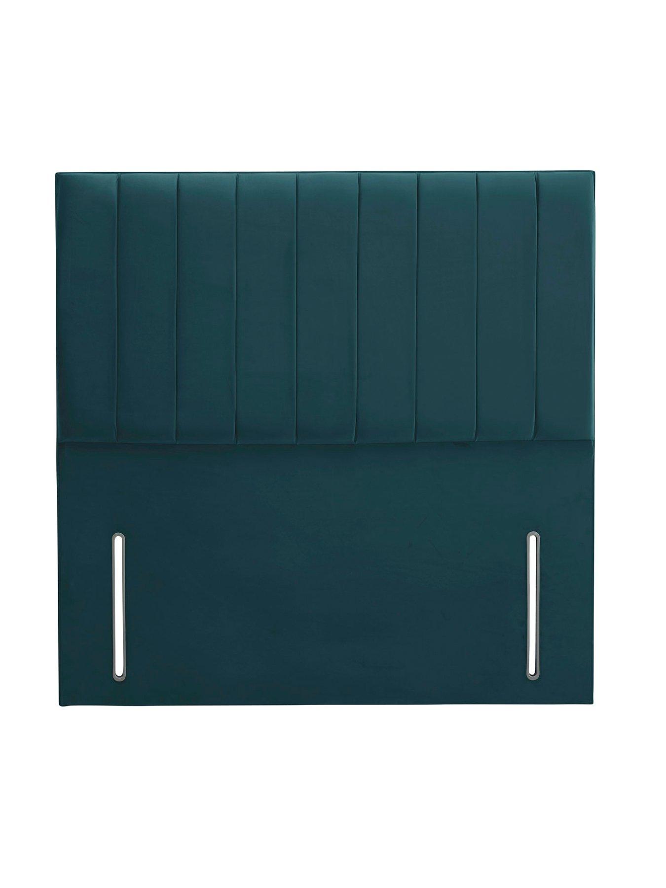 Shire Beds Liberty Velvet Headboard - Emerald - FSC® Certified
