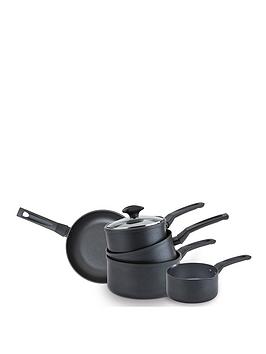 Product photograph of Prestige Non-stick Induction 5 Piece Saucepan And Frying Pan Set from very.co.uk