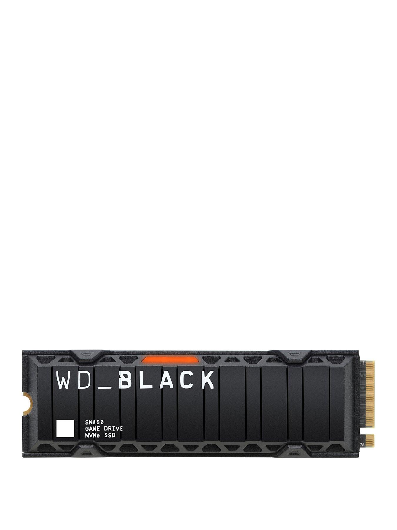 Western Digital Wd Black Sn850 Nvme Ssd With Heatsink Pcie Gen4 2tb Very Co Uk
