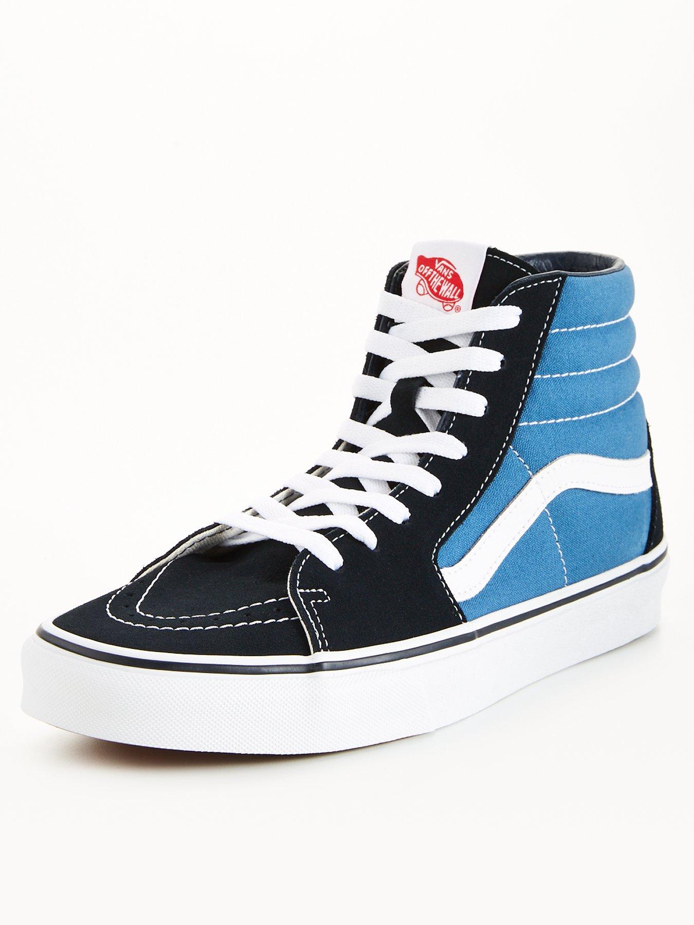 Vans old skool high on sale blue