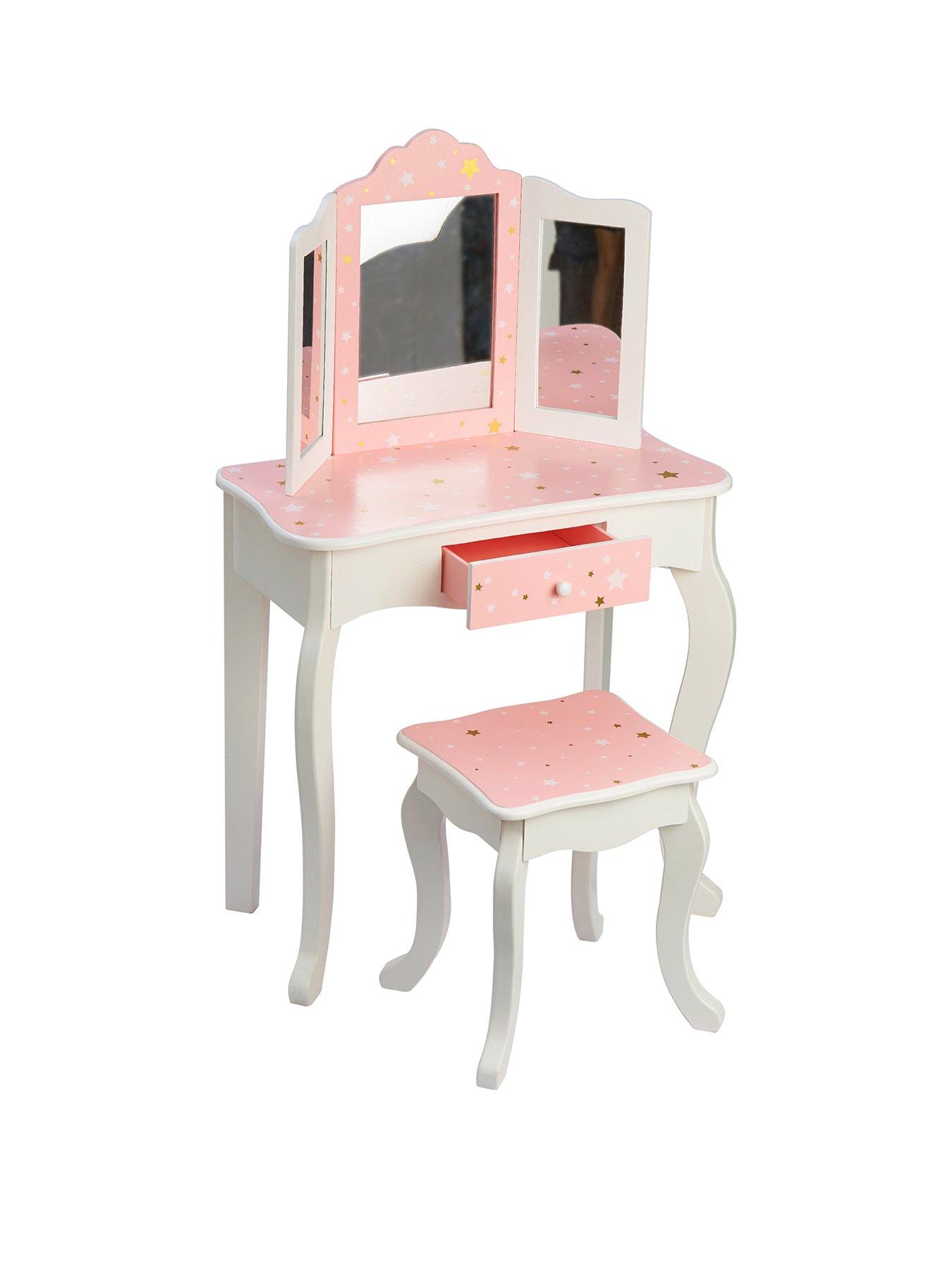 Product photograph of Teamson Kids Fantasy Fields Twinkle Stars Vanity Set from very.co.uk