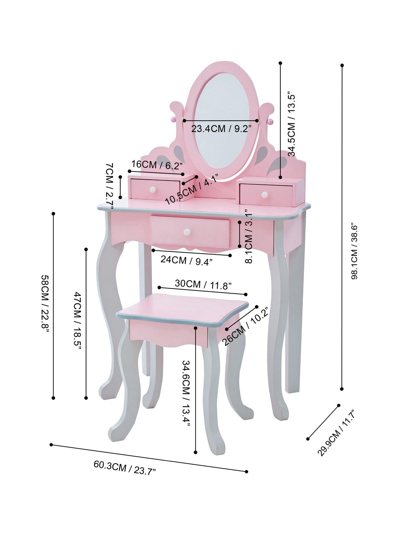 Image 7 of 7 of Teamson Kids Fantasy Fields Little Princess Vanity Set