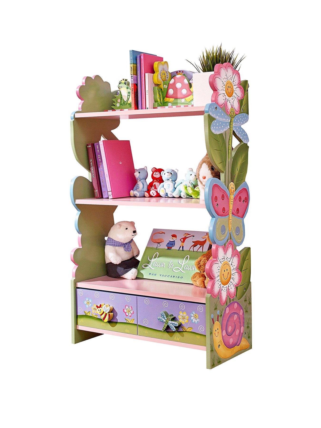 Product photograph of Teamson Kids Fantasy Fields Bookshelf from very.co.uk
