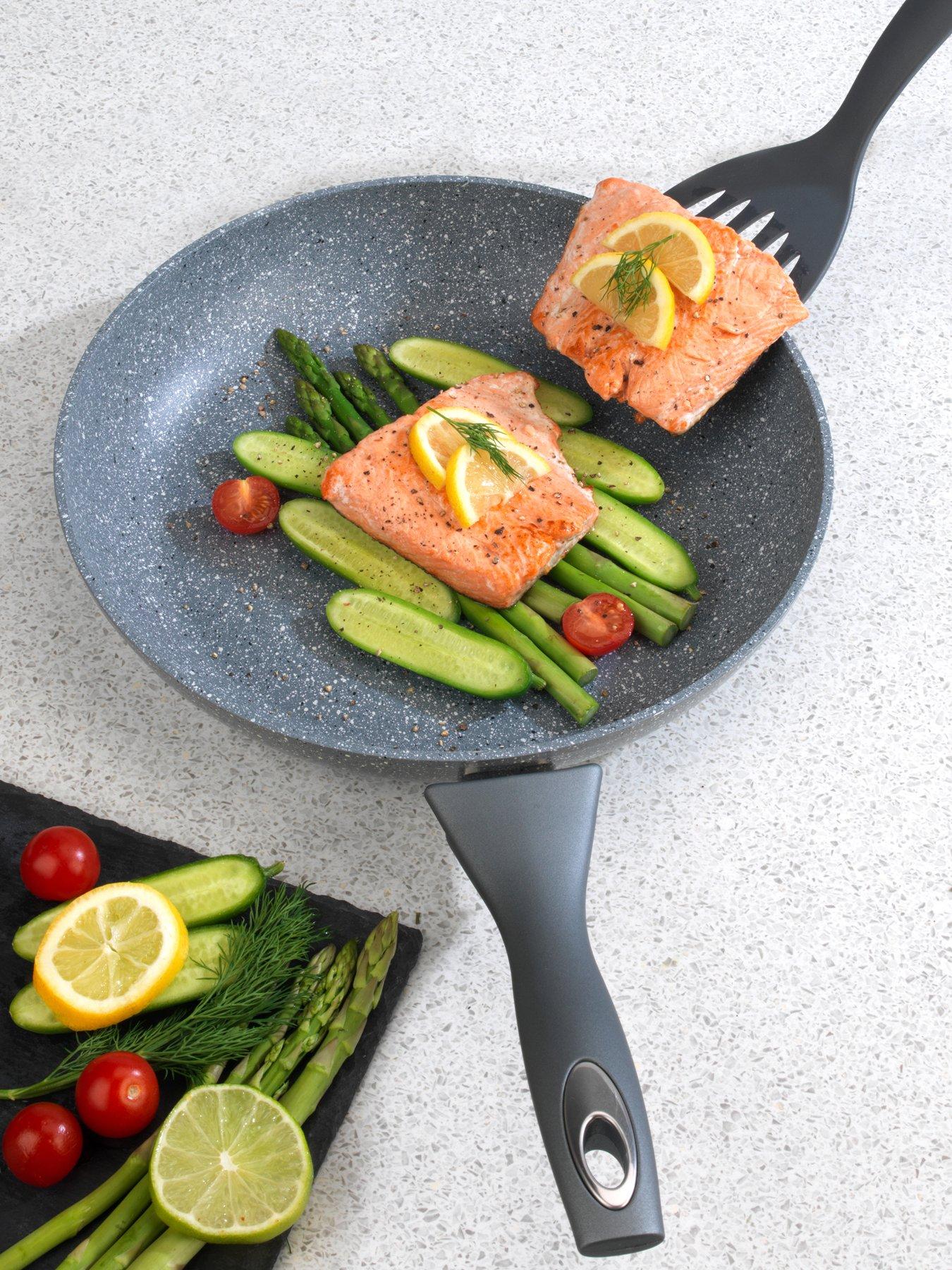 Salter Marble Collection 28 cm Non-Stick Frying Pan