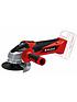  image of einhell-power-x-change-classic-18v-115mm-angle-grinder-bare-tool
