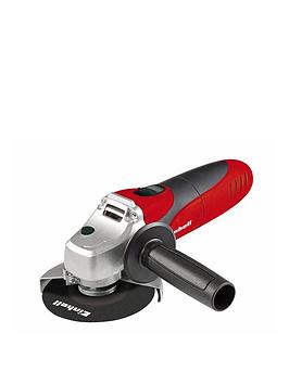Product photograph of Einhell 115mm Corded Angle Grinder - Tc-ag 115 500w from very.co.uk