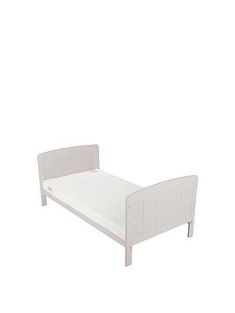 Cuddleco Juliet Cot Bed And Cuddleco Lullaby Foam Mattress - Dove Grey