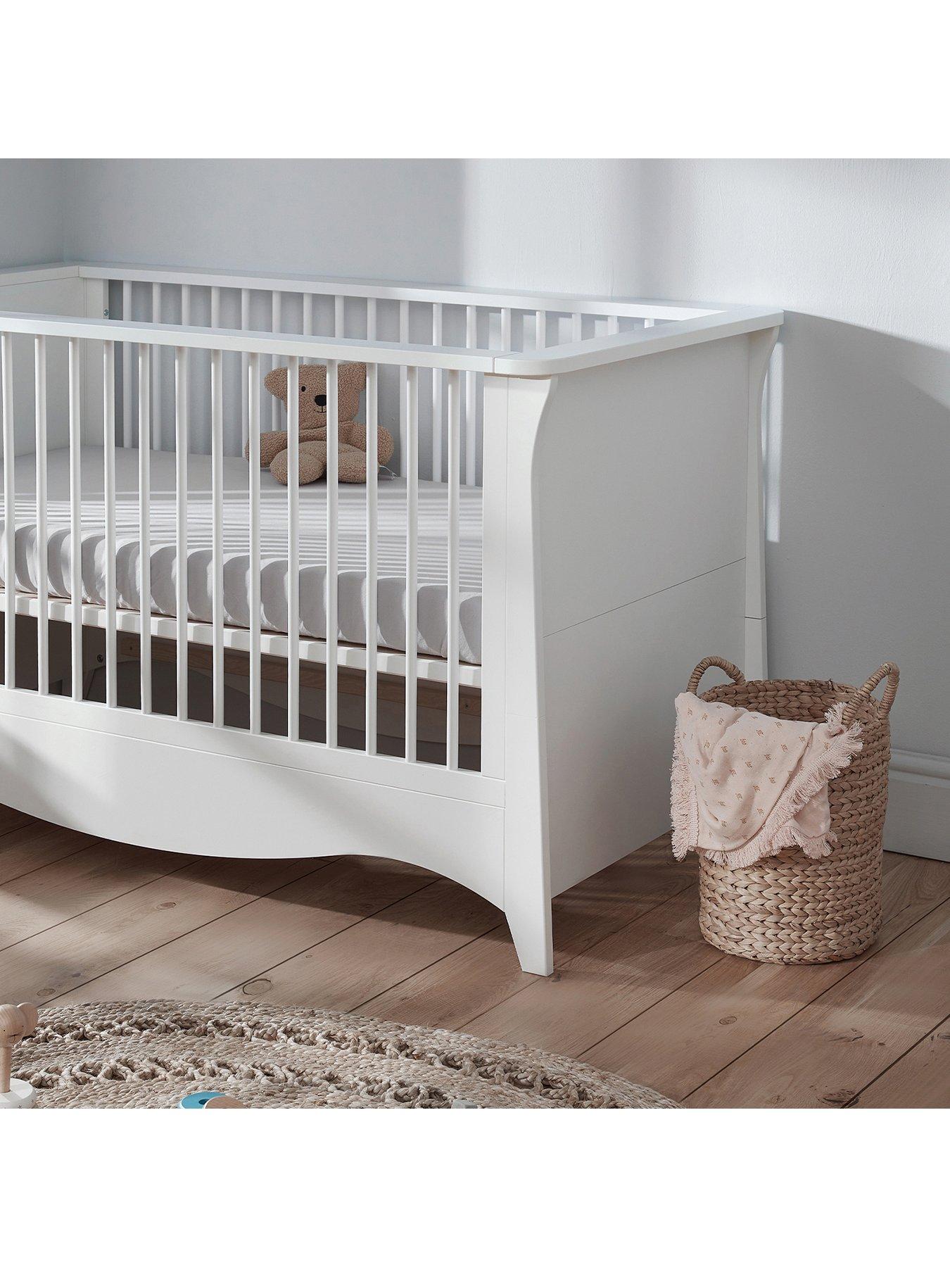Image 4 of 7 of CuddleCo Clara 2 Piece Nursery Furniture Set - White