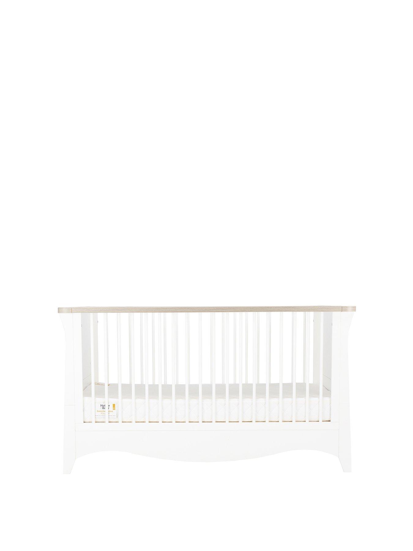 Product photograph of Cuddleco Clara Cot Bed Driftwood Ash from very.co.uk