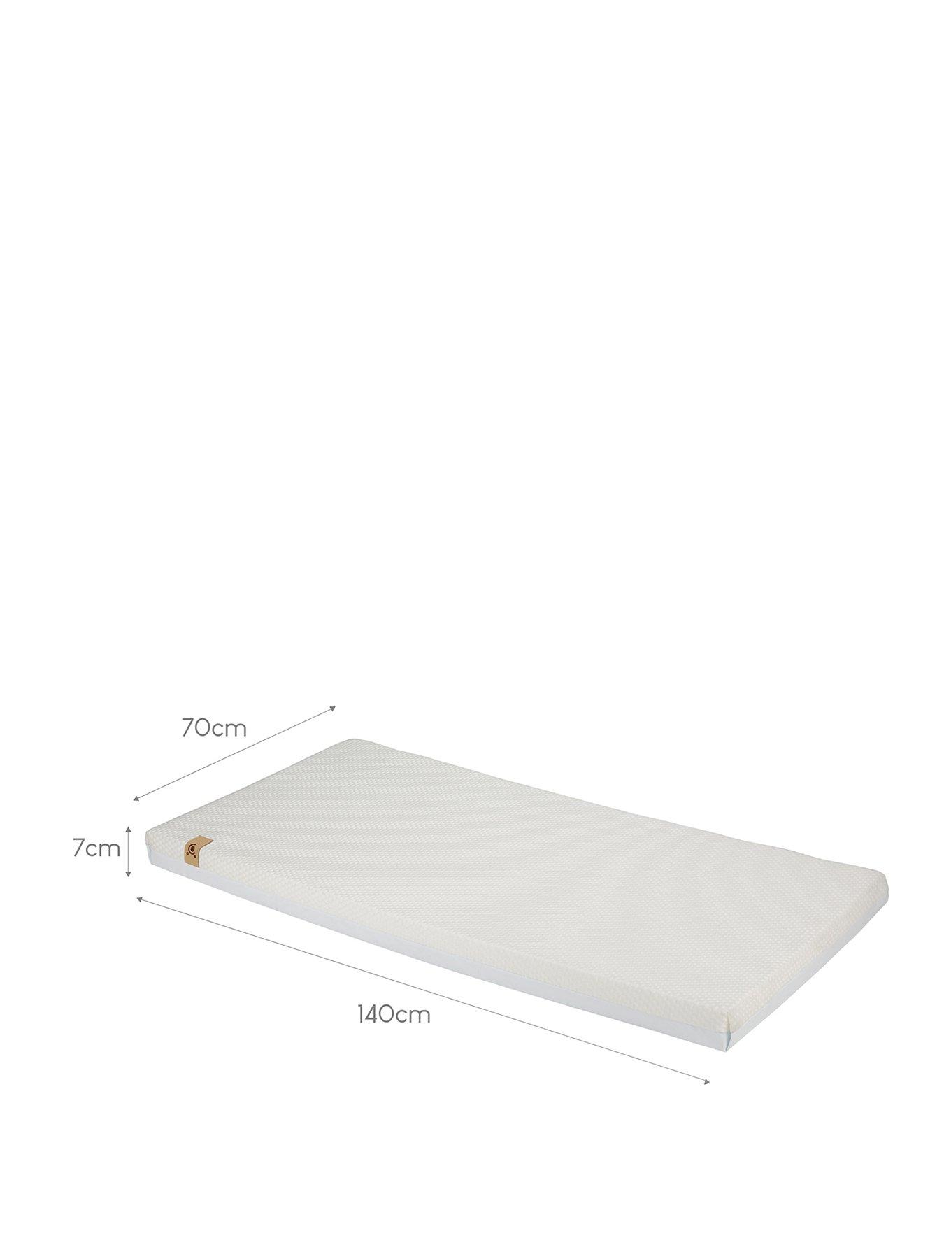 Image 3 of 6 of CuddleCo Lullaby Hypo Allergenic Bamboo Foam Cot Bed Mattress