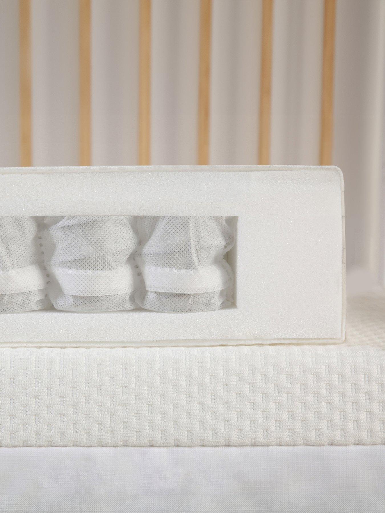 undefined Signature Hypo Allergenic Bamboo Pocket Sprung Cot Bed Mattress