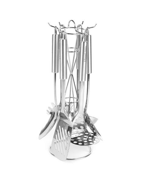 russell-hobbs-6-piece-stainless-steel-kitchen-utensil-set-with-stand