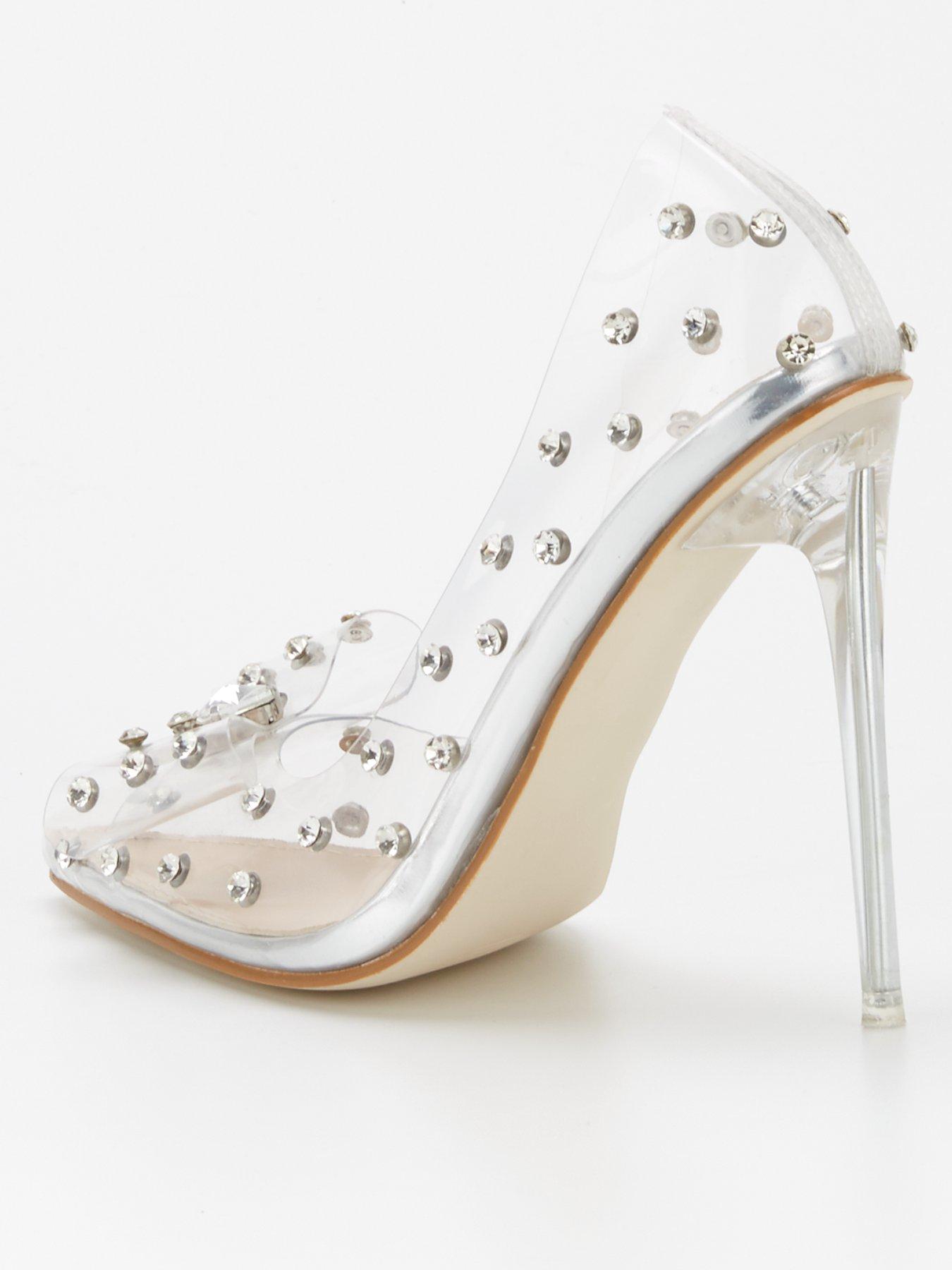 Women Bridal Devika Heeled Shoe - Silver